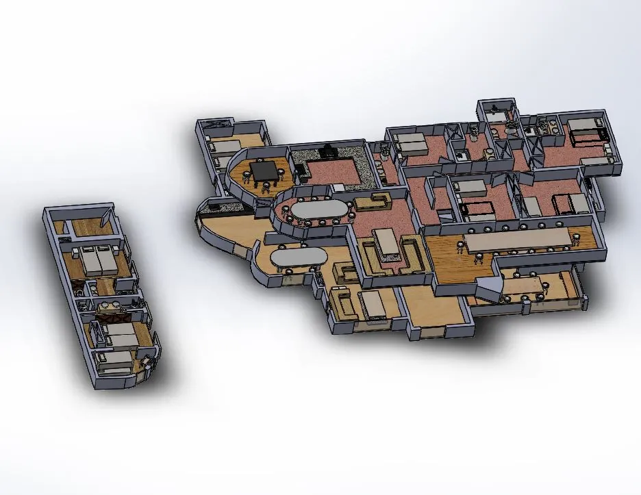 3D: alle Bereiche zusammen
